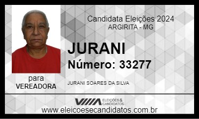 Candidato JURANI 2024 - ARGIRITA - Eleições