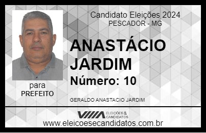 Candidato ANASTÁCIO JARDIM 2024 - PESCADOR - Eleições