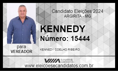 Candidato KENNEDY 2024 - ARGIRITA - Eleições