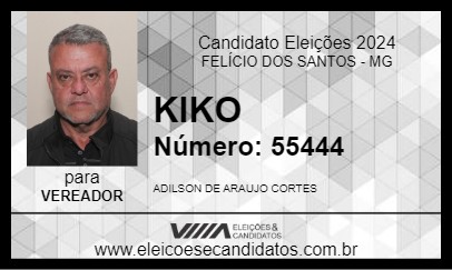 Candidato KIKO 2024 - FELÍCIO DOS SANTOS - Eleições