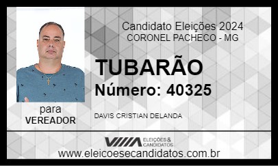 Candidato TUBARÃO 2024 - CORONEL PACHECO - Eleições