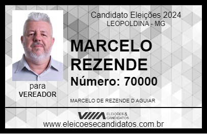 Candidato MARCELO REZENDE 2024 - LEOPOLDINA - Eleições