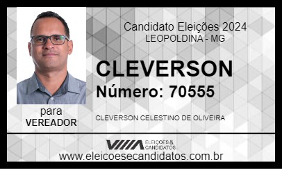 Candidato CLEVERSON 2024 - LEOPOLDINA - Eleições