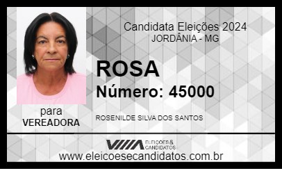 Candidato ROSA 2024 - JORDÂNIA - Eleições