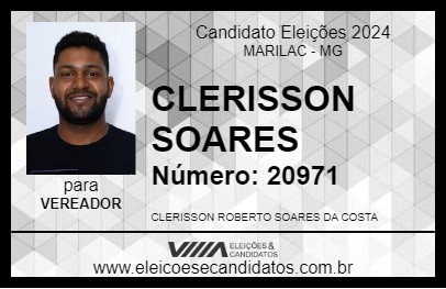 Candidato CLERISSON SOARES 2024 - MARILAC - Eleições