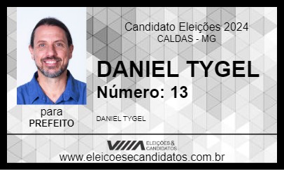 Candidato DANIEL TYGEL 2024 - CALDAS - Eleições