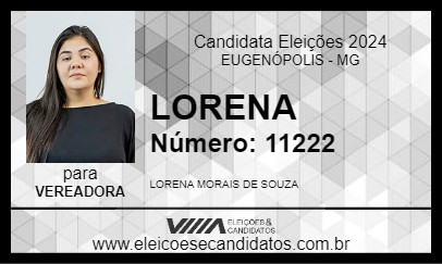 Candidato LORENA 2024 - EUGENÓPOLIS - Eleições