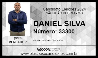 Candidato DANIEL SILVA 2024 - SÃO JOÃO DEL REI - Eleições