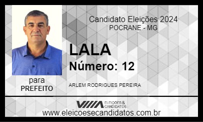 Candidato LALA 2024 - POCRANE - Eleições