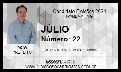 Candidato JÚLIO 2024 - IPANEMA - Eleições