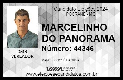 Candidato MARCELINHO DO PANORAMA 2024 - POCRANE - Eleições