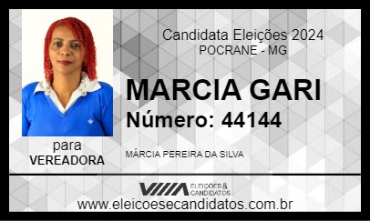 Candidato MARCIA GARI 2024 - POCRANE - Eleições