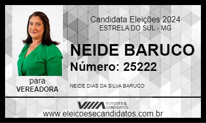 Candidato NEIDE BARUCO 2024 - ESTRELA DO SUL - Eleições