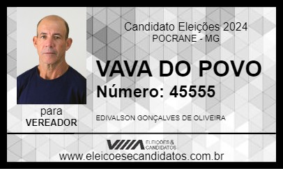 Candidato VAVA DO POVO 2024 - POCRANE - Eleições