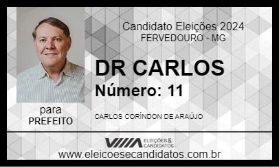 Candidato DR CARLOS 2024 - FERVEDOURO - Eleições