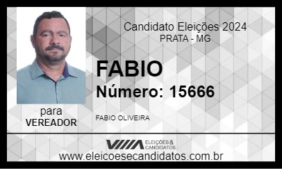 Candidato FABIO 2024 - PRATA - Eleições