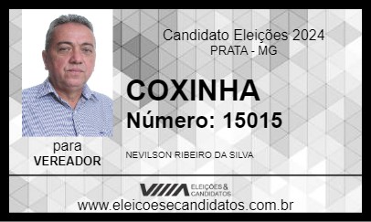 Candidato COXINHA 2024 - PRATA - Eleições