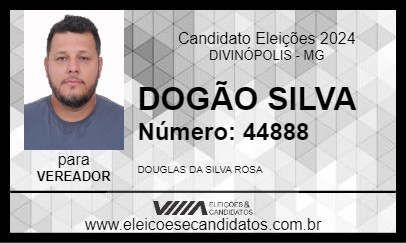 Candidato DOGÃO SILVA 2024 - DIVINÓPOLIS - Eleições