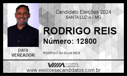 Candidato RODRIGO REIS 2024 - SANTA LUZIA - Eleições