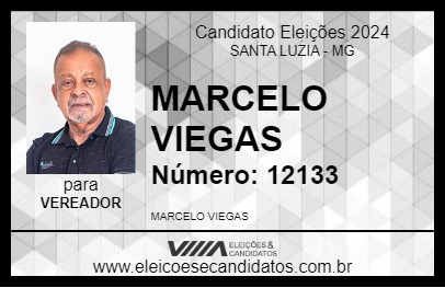 Candidato MARCELO VIEGAS 2024 - SANTA LUZIA - Eleições