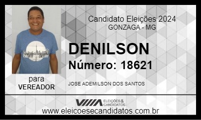 Candidato DENILSON 2024 - GONZAGA - Eleições