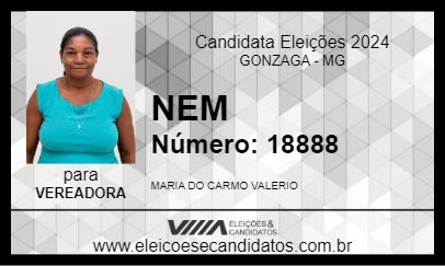 Candidato NEM 2024 - GONZAGA - Eleições