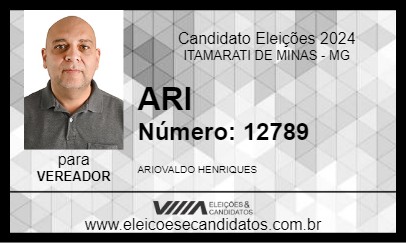 Candidato ARI 2024 - ITAMARATI DE MINAS - Eleições