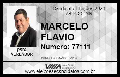 Candidato MARCELO FLAVIO 2024 - AREADO - Eleições