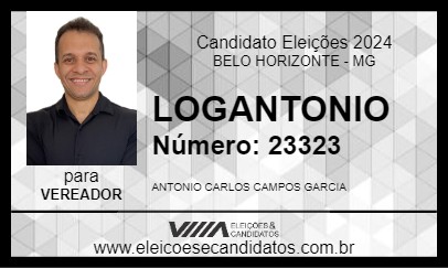 Candidato LOGANTONIO 2024 - BELO HORIZONTE - Eleições