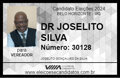 Candidato DR JOSELITO SILVA 2024 - BELO HORIZONTE - Eleições