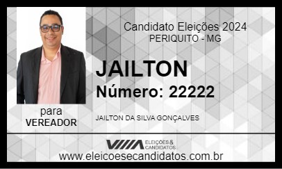 Candidato JAILTON 2024 - PERIQUITO - Eleições