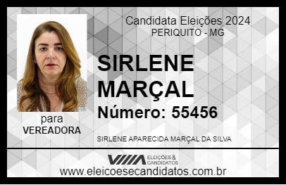 Candidato SIRLENE MARÇAL 2024 - PERIQUITO - Eleições