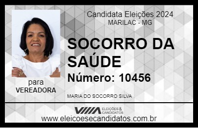 Candidato SOCORRO DA SAÚDE 2024 - MARILAC - Eleições