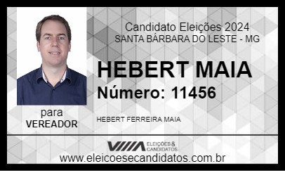 Candidato HEBERT MAIA 2024 - SANTA BÁRBARA DO LESTE - Eleições