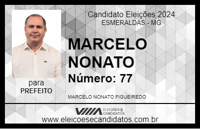 Candidato MARCELO NONATO 2024 - ESMERALDAS - Eleições