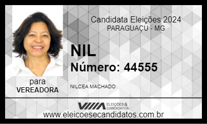 Candidato NIL 2024 - PARAGUAÇU - Eleições