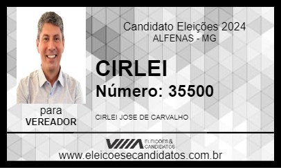 Candidato CIRLEI 2024 - ALFENAS - Eleições