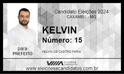 Candidato KELVIN 2024 - CAXAMBU - Eleições