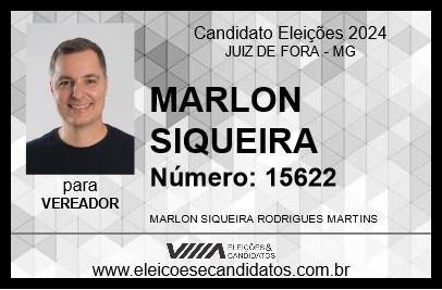 Candidato MARLON SIQUEIRA 2024 - JUIZ DE FORA - Eleições