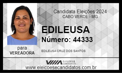 Candidato EDILEUSA 2024 - CABO VERDE - Eleições