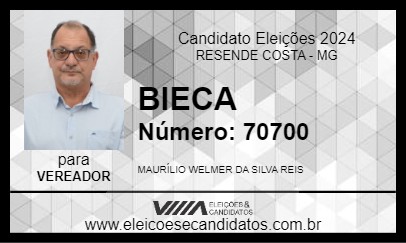 Candidato BIEKA 2024 - RESENDE COSTA - Eleições