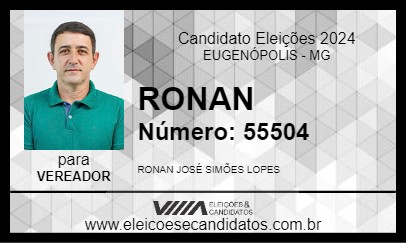 Candidato RONAN 2024 - EUGENÓPOLIS - Eleições