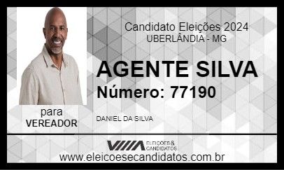 Candidato AGENTE SILVA 2024 - UBERLÂNDIA - Eleições