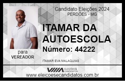 Candidato ITAMAR DA AUTOESCOLA 2024 - PERDÕES - Eleições