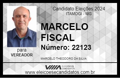 Candidato MARCELO FISCAL 2024 - ITAMOGI - Eleições