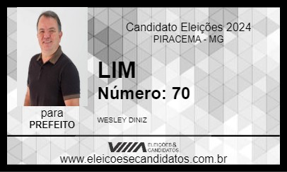 Candidato LIM 2024 - PIRACEMA - Eleições