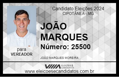 Candidato JOÃO MARQUES 2024 - CIPOTÂNEA - Eleições