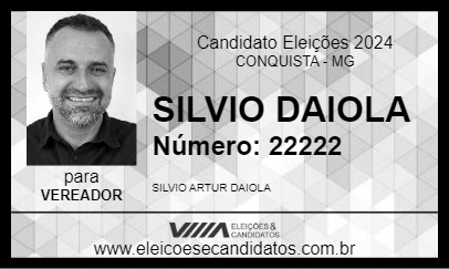 Candidato SILVIO DAIOLA 2024 - CONQUISTA - Eleições