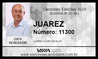 Candidato JUAREZ 2024 - GUARDA-MOR - Eleições