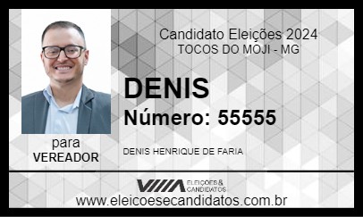 Candidato DENIS 2024 - TOCOS DO MOJI - Eleições